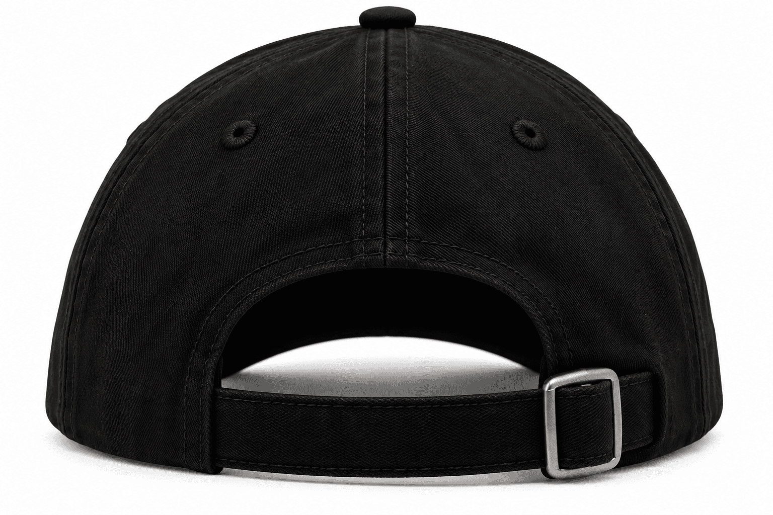 AHUNGRYMAN Embroidered Cap — back view with adjustable strap
