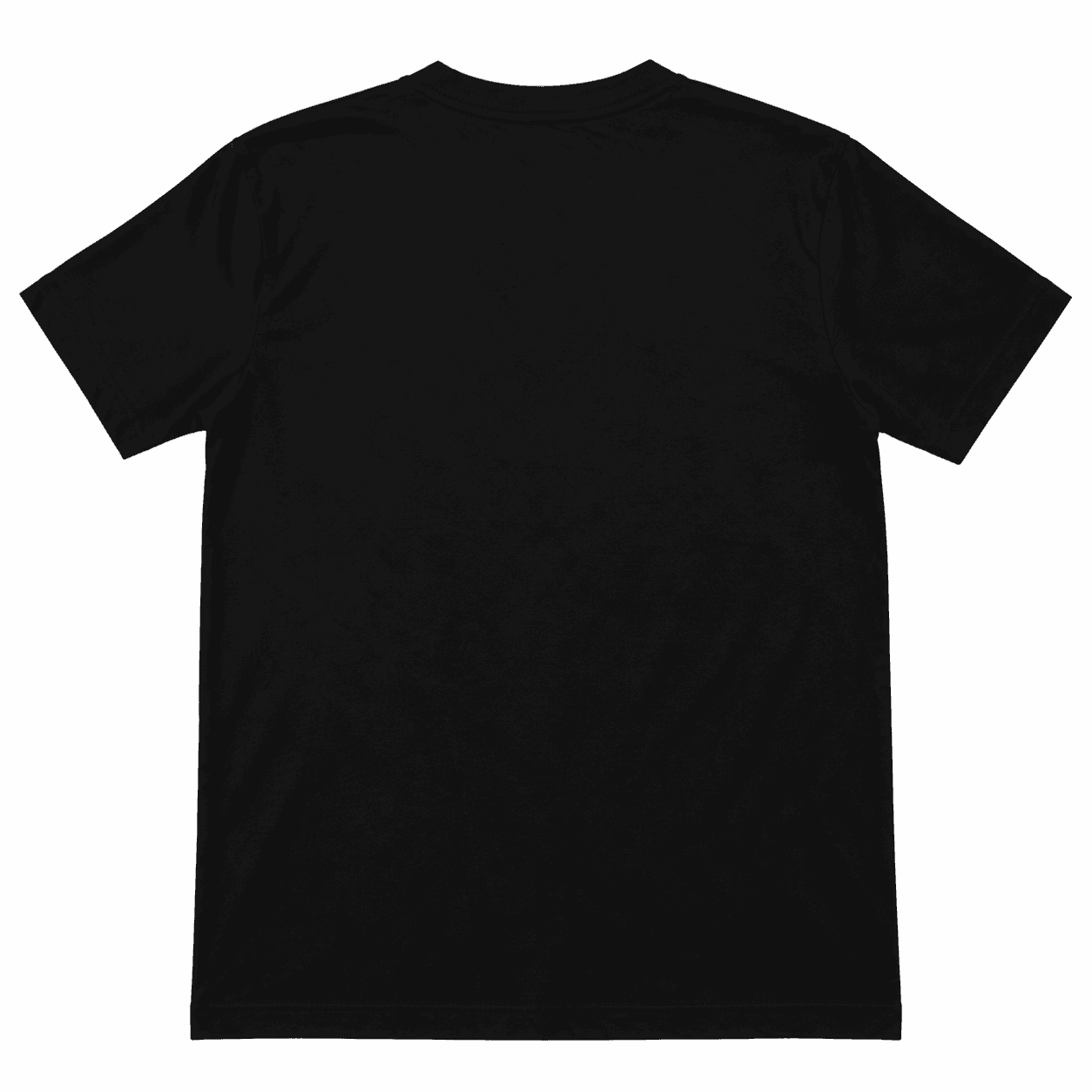 Black AHUNGRYMAN T-Shirt — back view